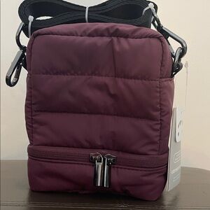 $24.99 Camera Bag NWT heyday Quilted Burgundy for fujifilm instax camera